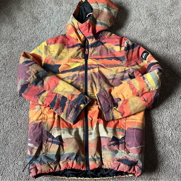 QuikSilver Boy's Large (12) 10K Dry Flight Snowboard Jacket. - Picture 1 of 9